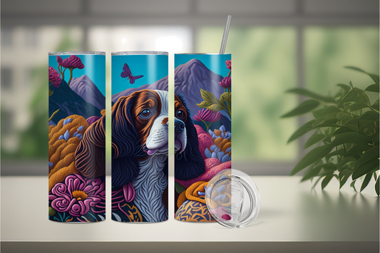 Cocker Spaniel 1 Stainless steel tumbler