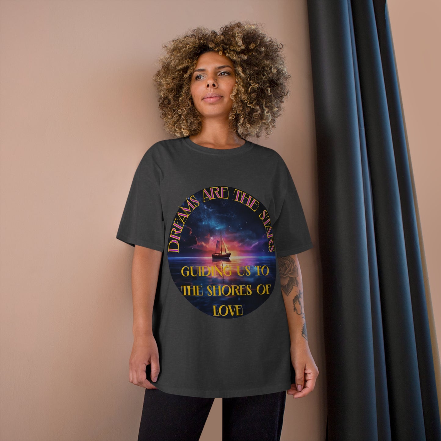 STARS GUIDING 1 #552809 Unisex Champion T-shirt