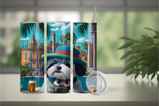 Havanese 1 Stainless steel tumbler