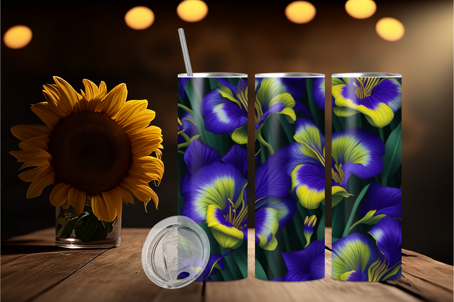 Iris 1 Stainless steel tumbler