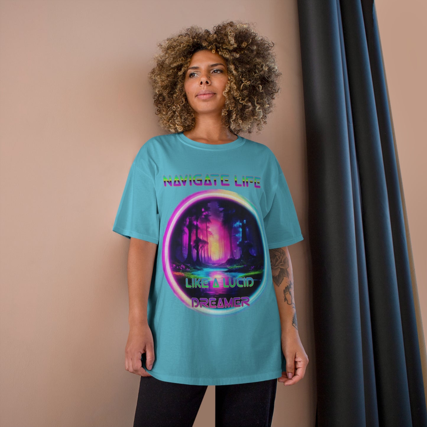 LUCID DREAMER 2 #553166 Unisex Champion T-shirt