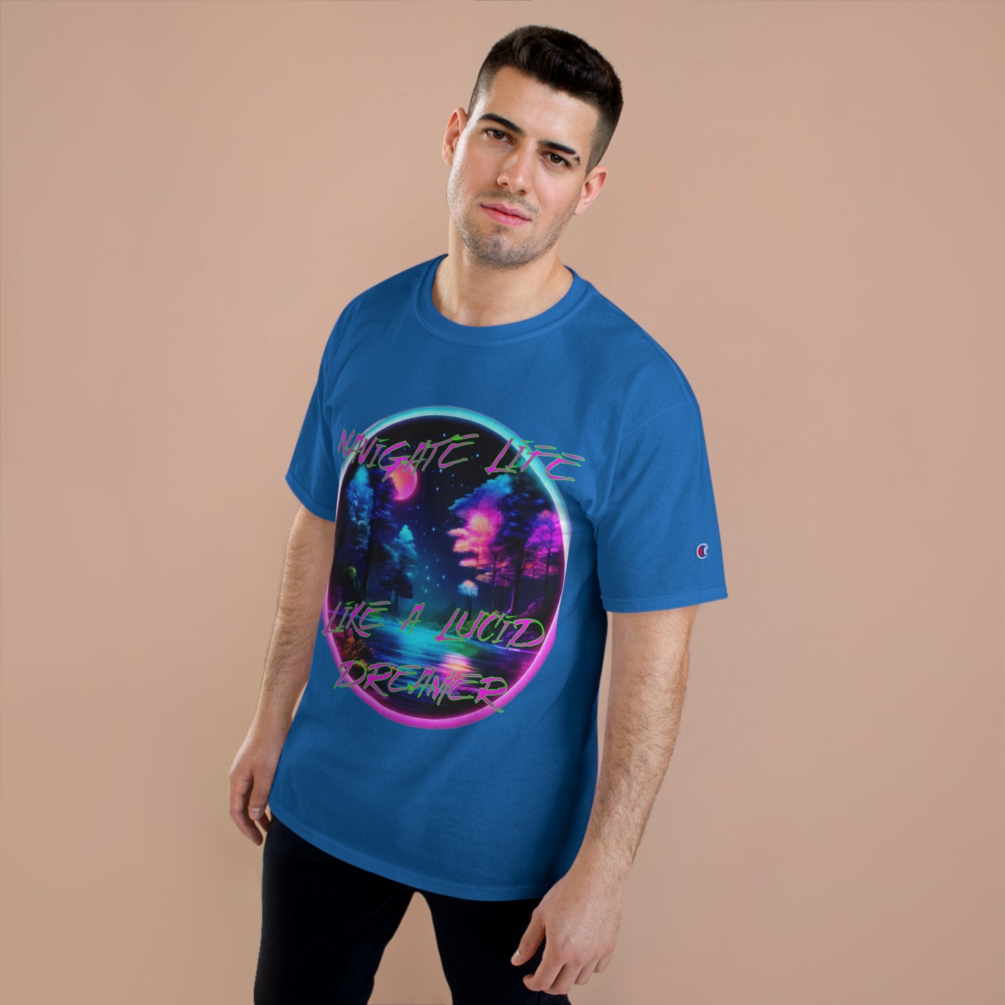 LUCID DREAMER 1 #553142 Unisex Champion T-shirt