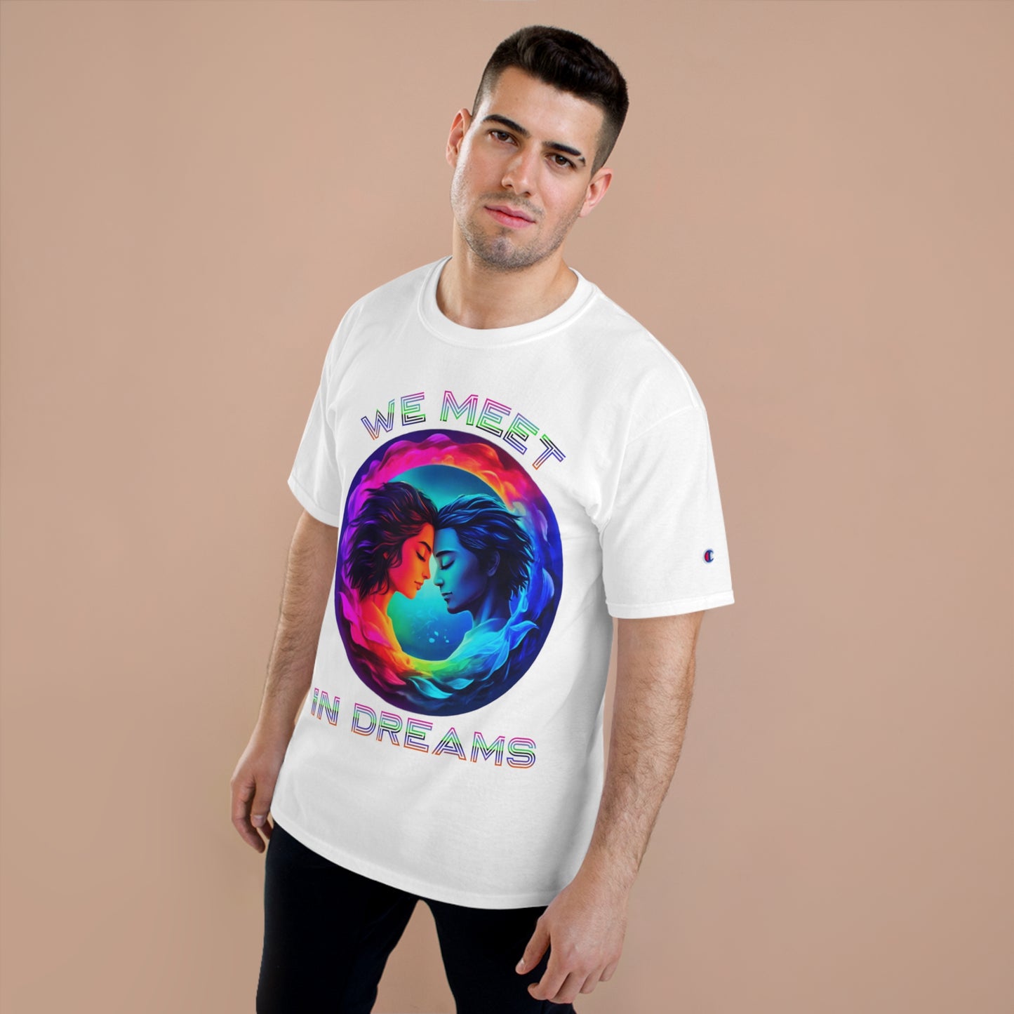 MEET IN DREAMS 1 #552844 Unisex Champion T-shirt