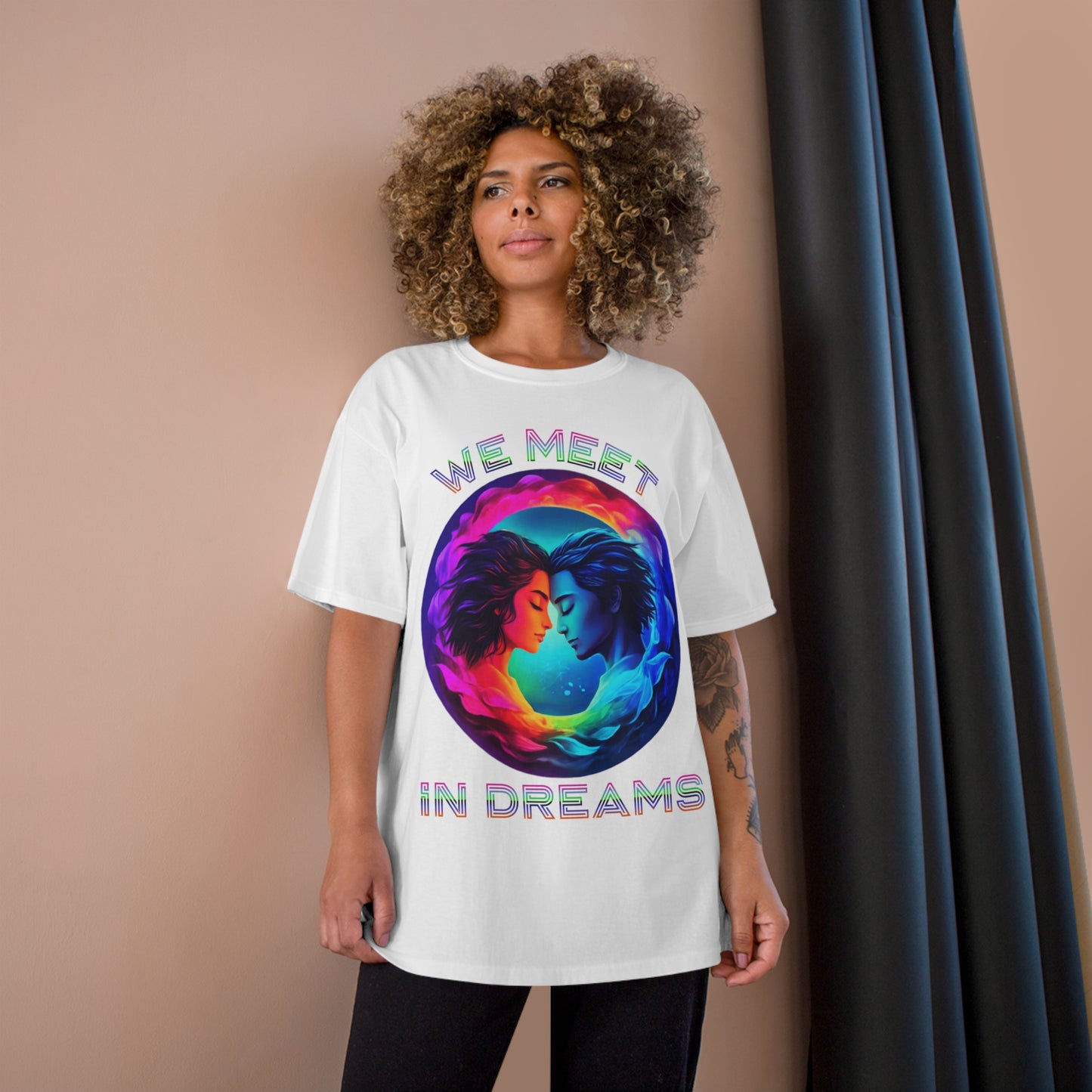 MEET IN DREAMS 1 #552844 Unisex Champion T-shirt