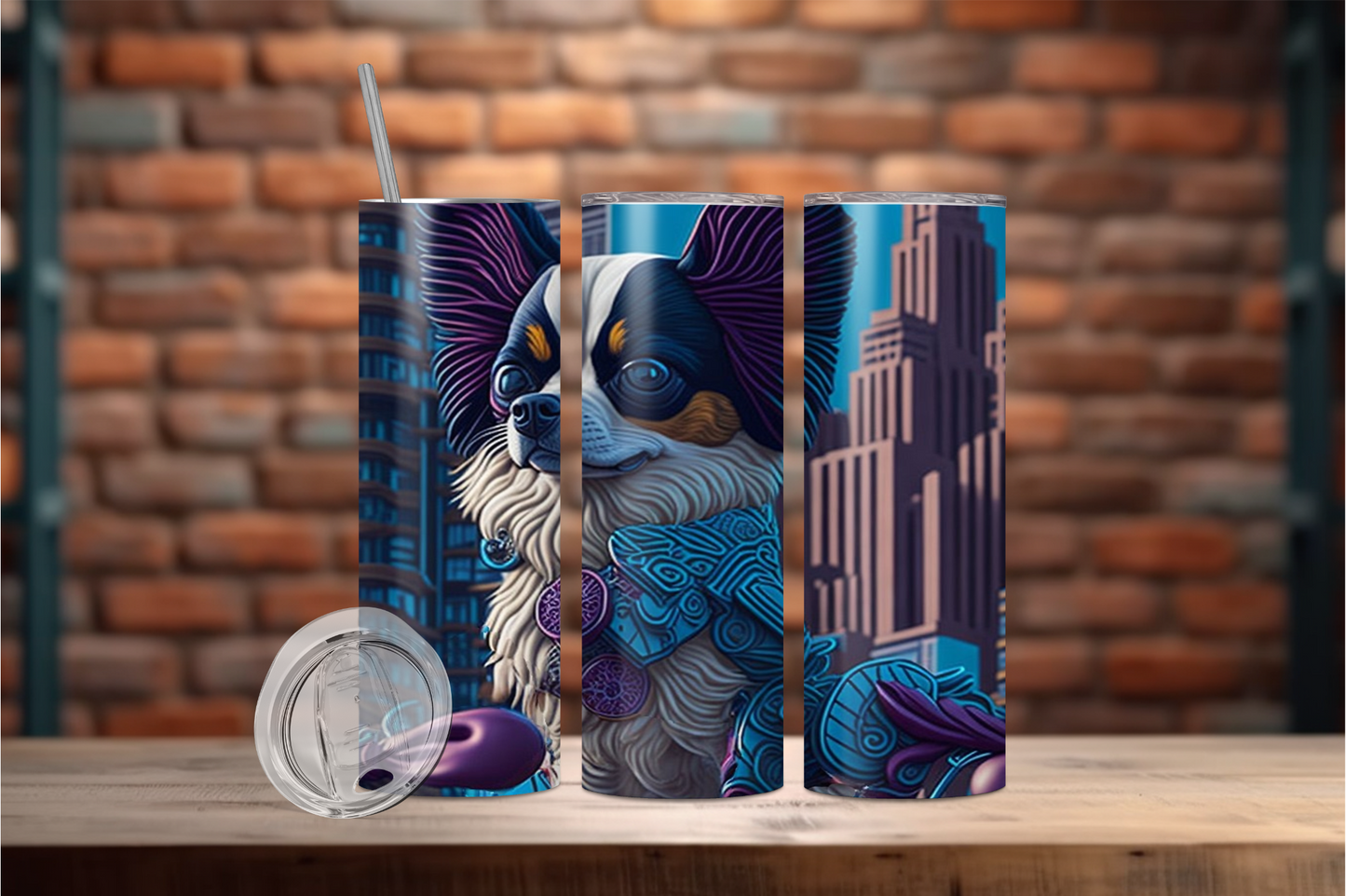 Papillon 1 Stainless steel tumbler