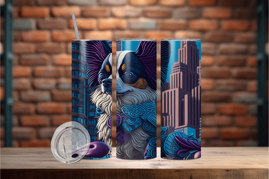 Papillon 1 Stainless steel tumbler