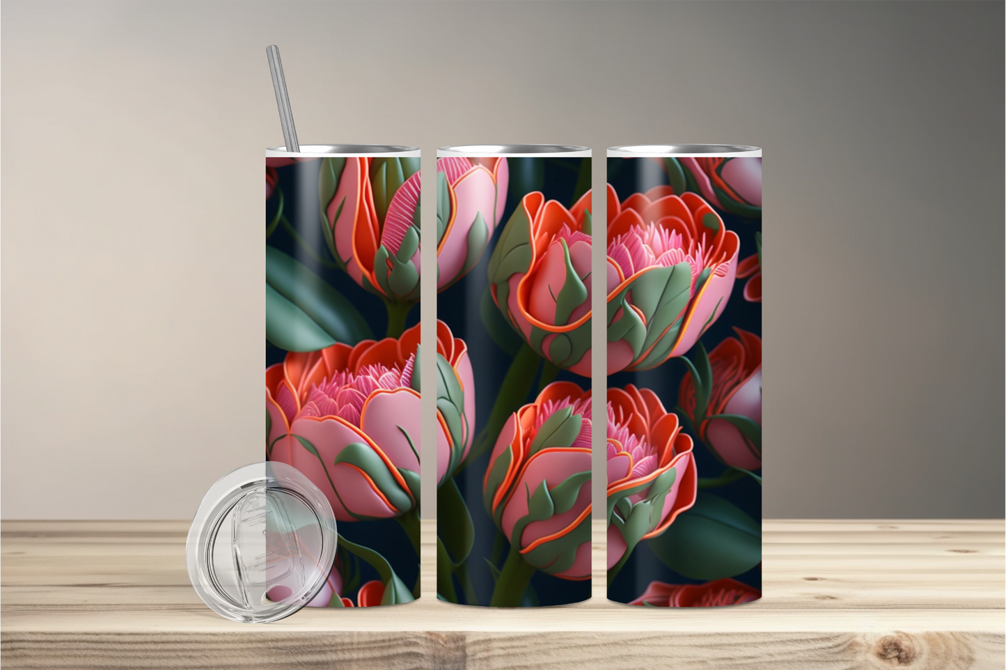 Tulip 1 Stainless steel tumbler