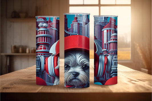 Yorkshire Terriers 1 Stainless steel tumbler