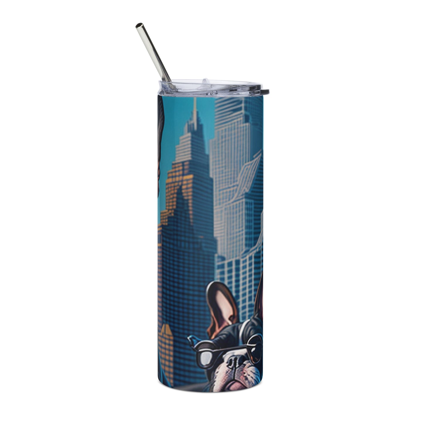 Boston Terriers 1 Stainless steel tumbler