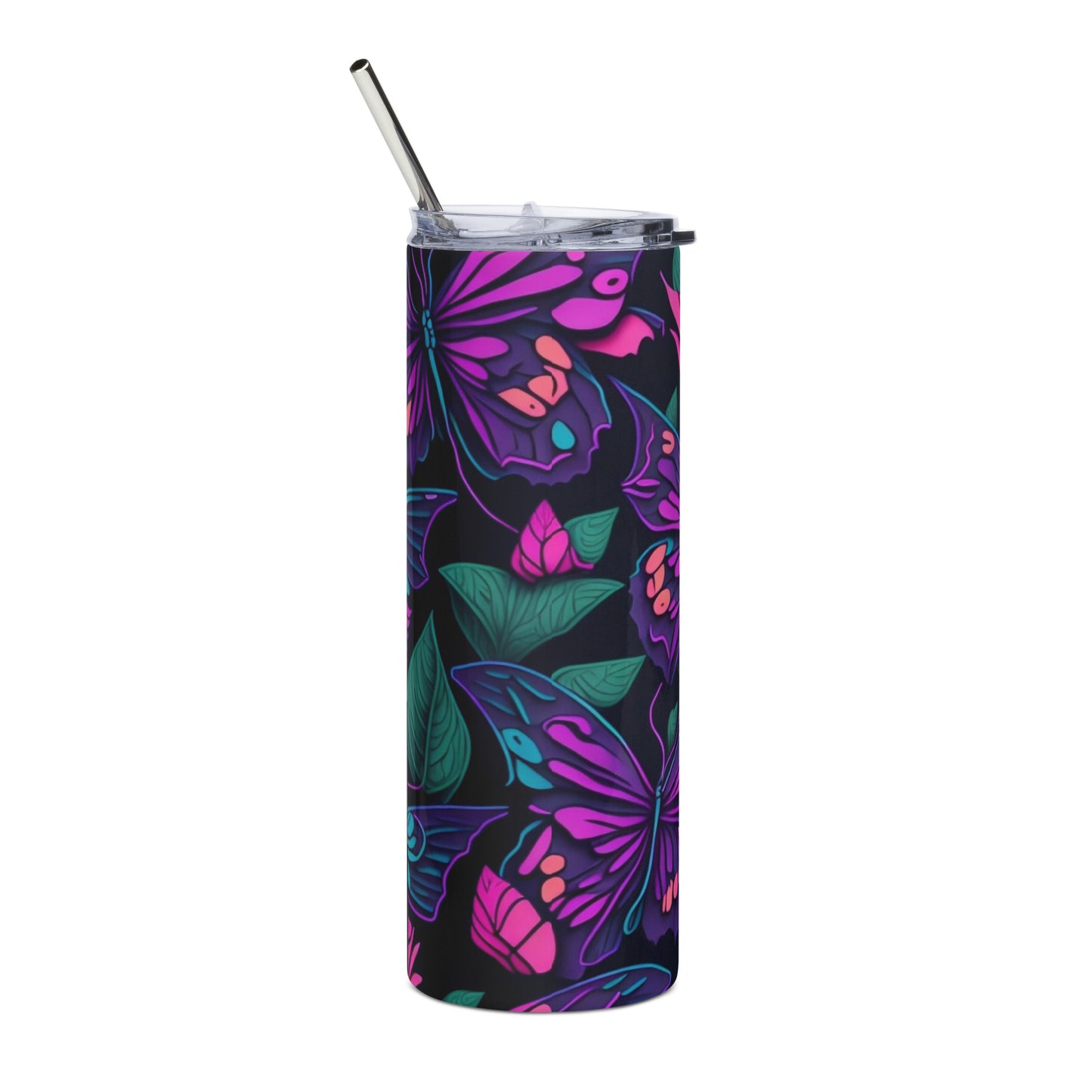 Butterflies 1 Stainless steel tumbler