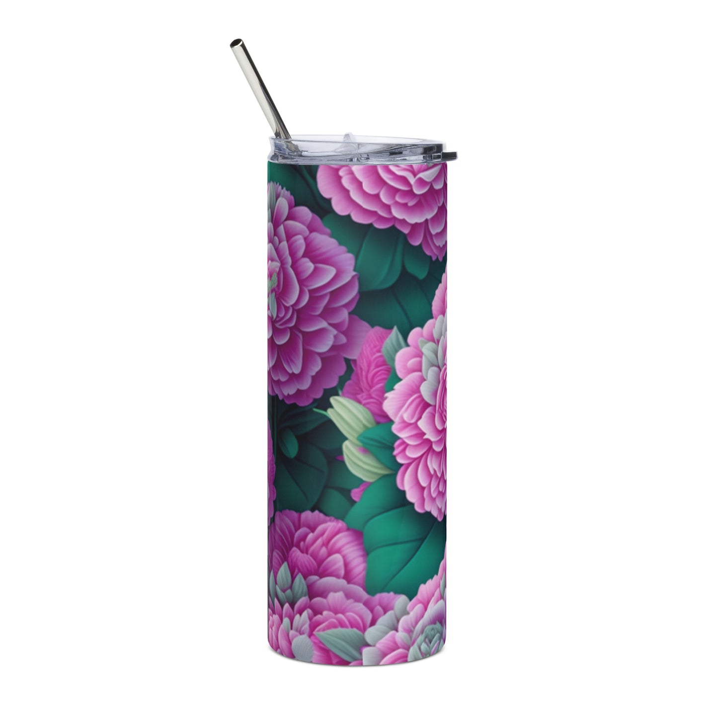 Carnations 1 Stainless steel tumbler