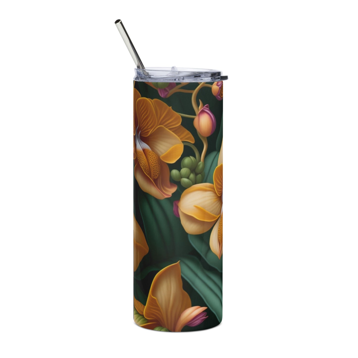 Orchid 1 Stainless steel tumbler