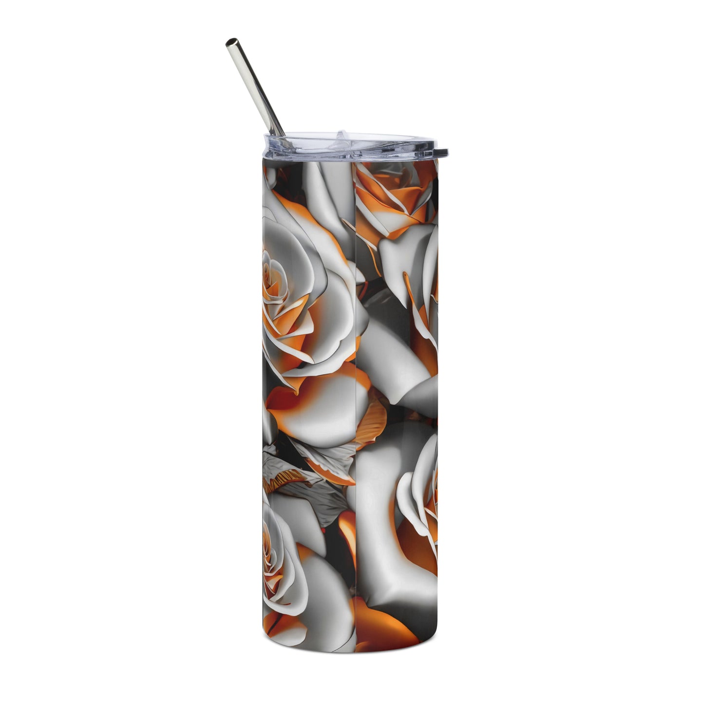 Rose 3 Stainless steel tumbler