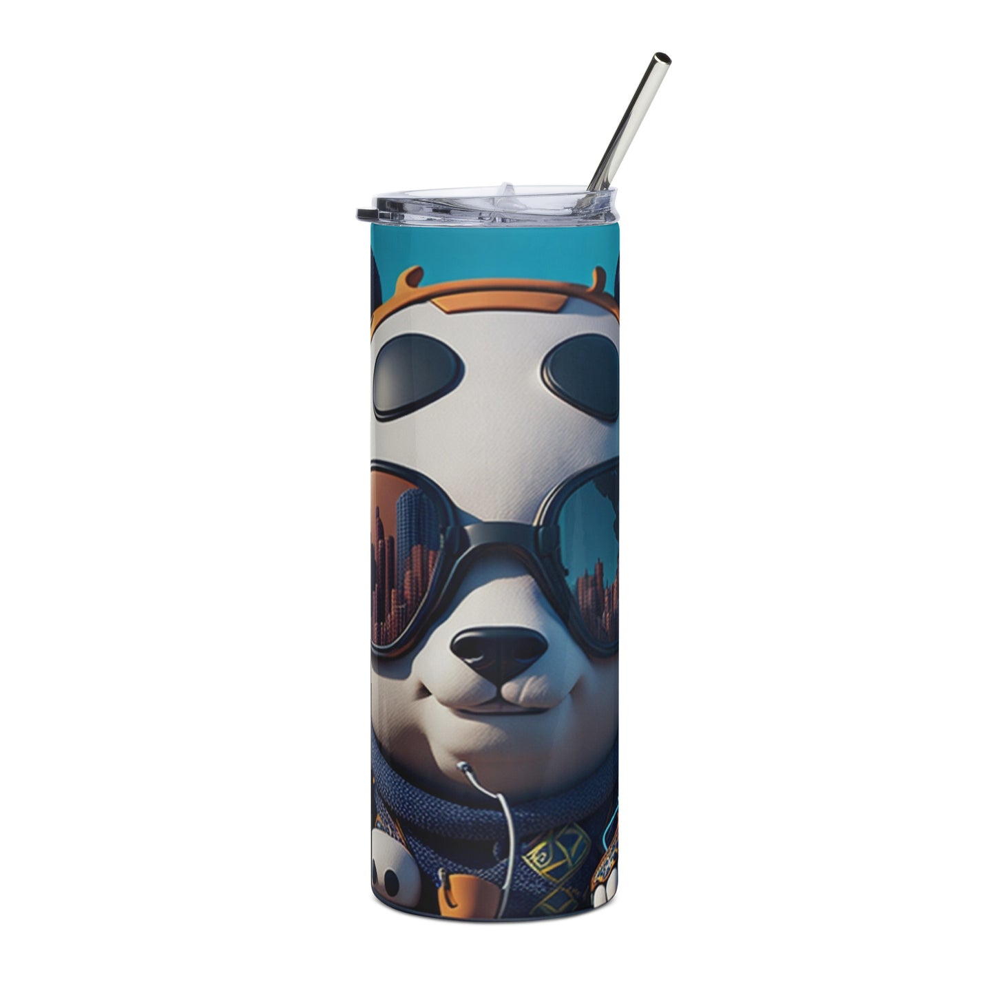 Panda 1 Stainless steel tumbler