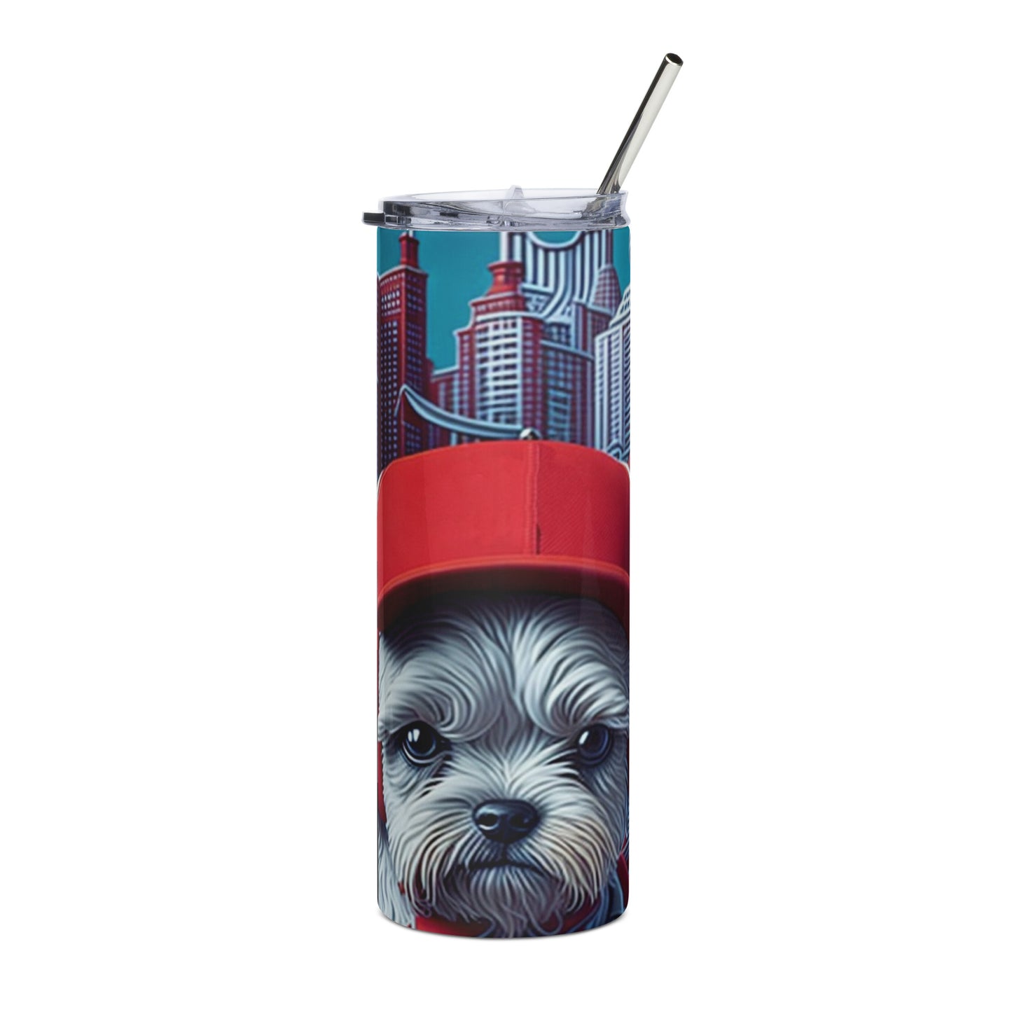 Yorkshire Terriers 1 Stainless steel tumbler