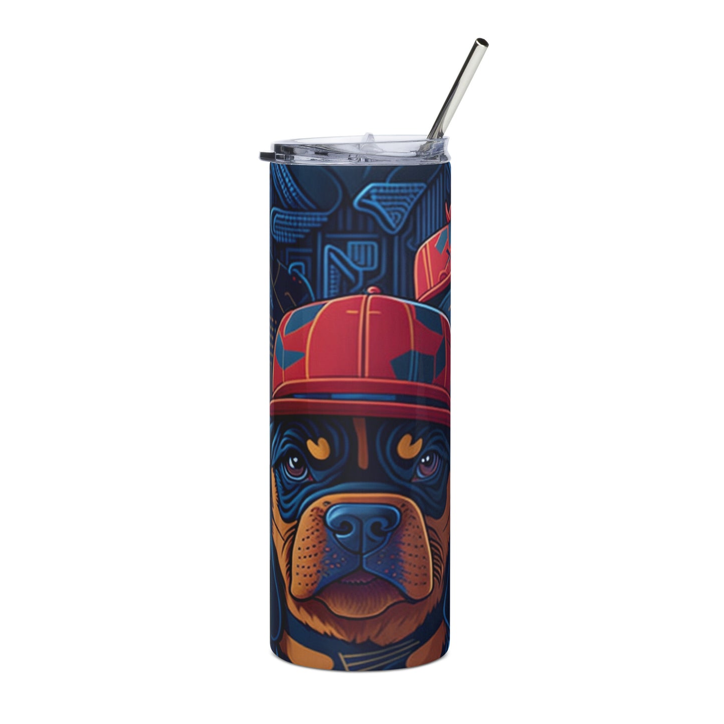 Rottweilers 2 Stainless steel tumbler