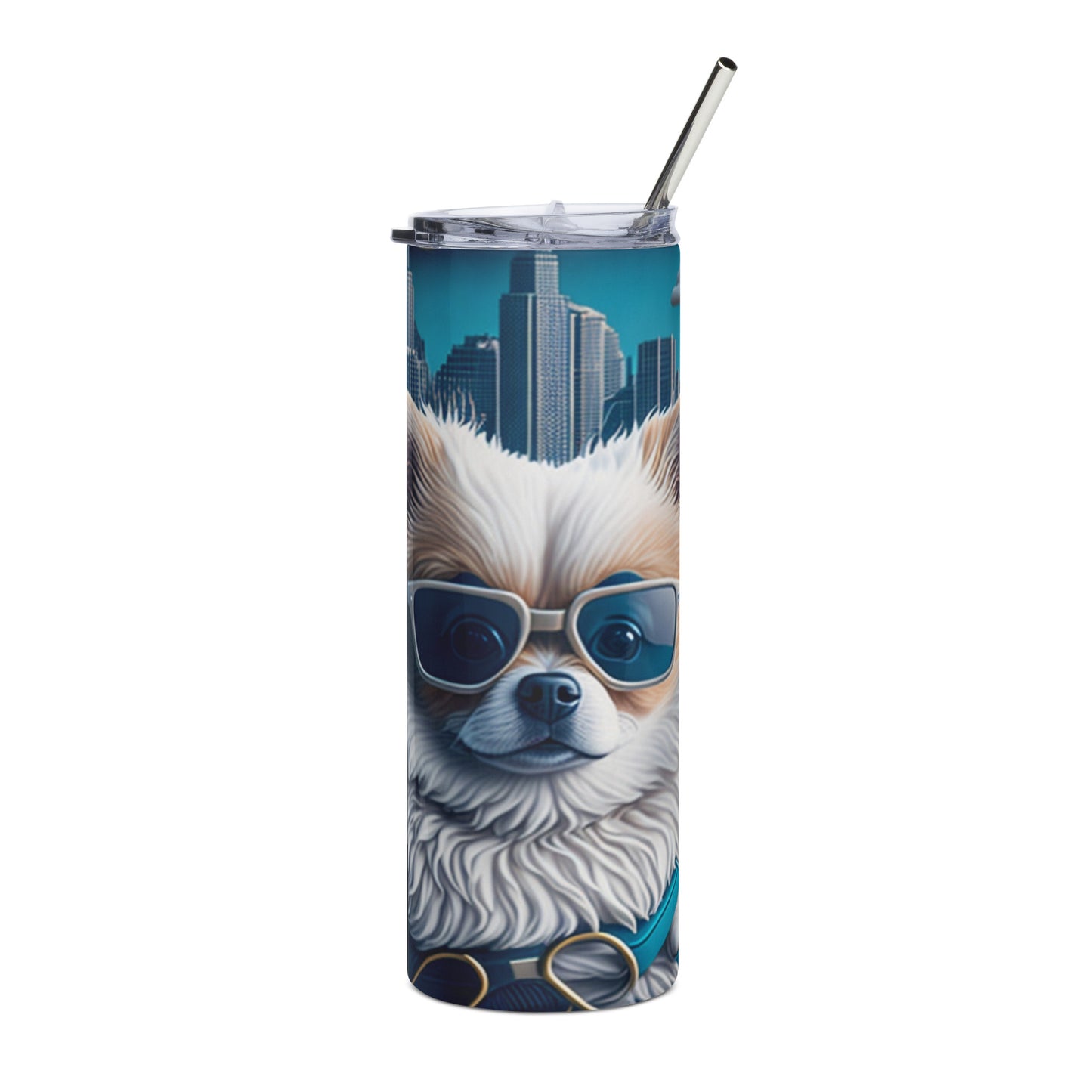 Pomeranians 1 Stainless steel tumbler