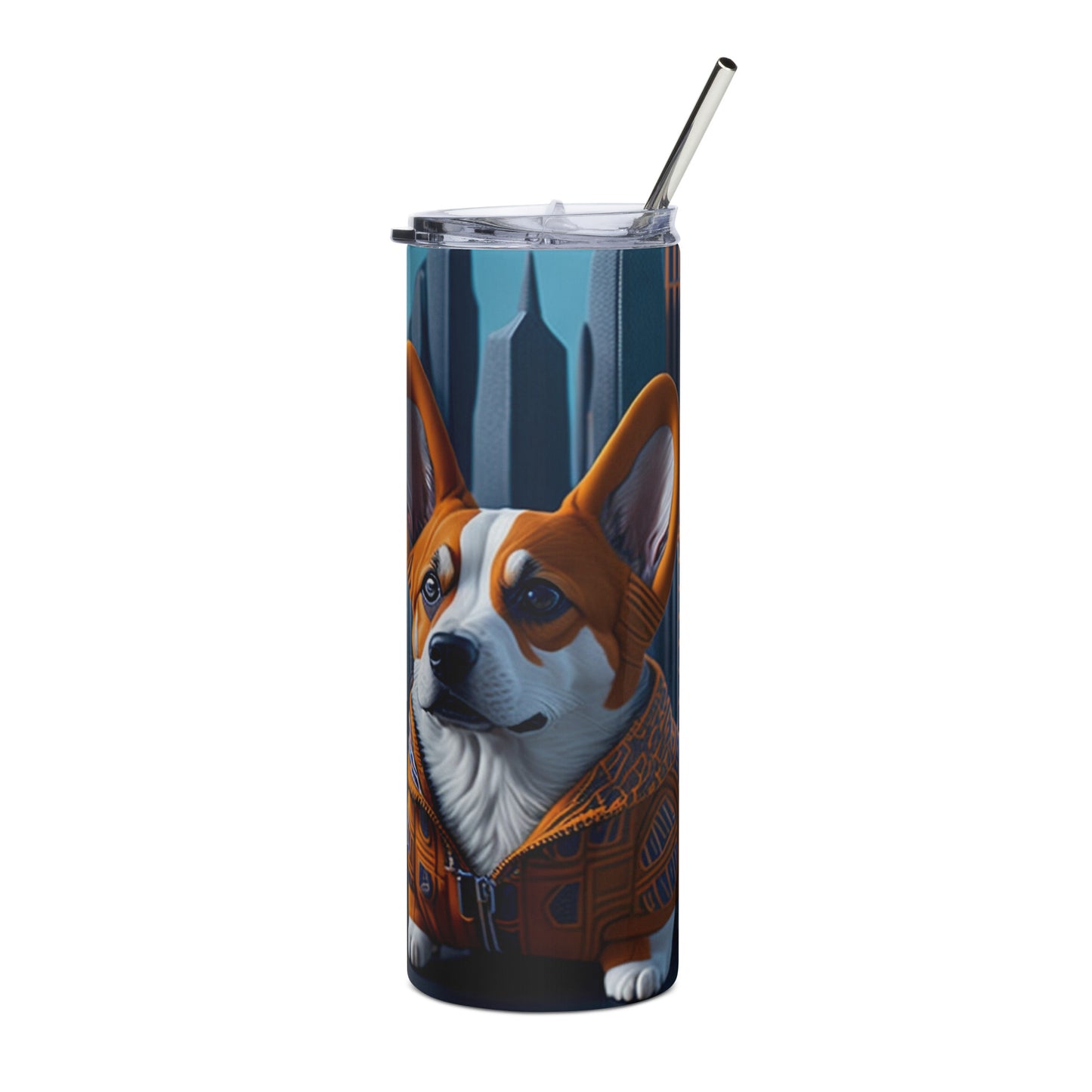 Pembroke Welsh Corgis 2 Stainless steel tumbler