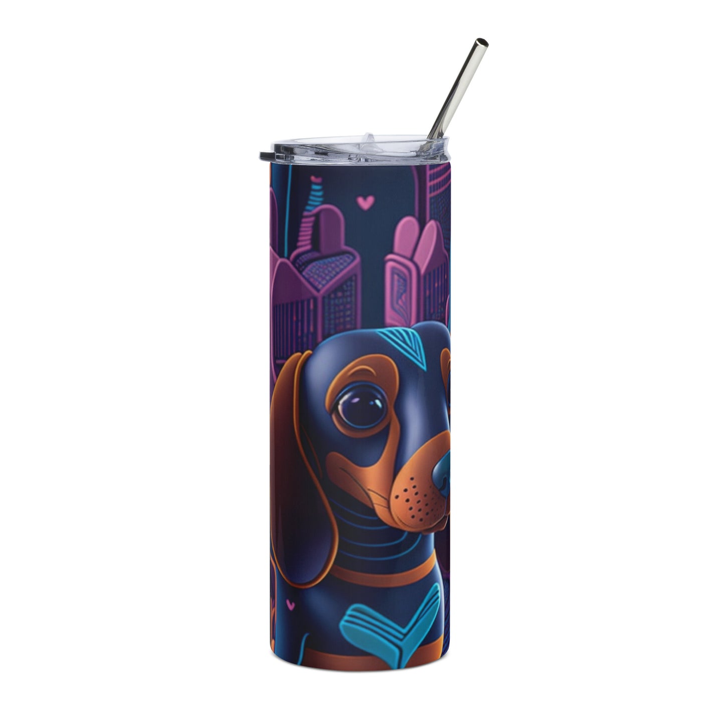 Dachshunds 2 Stainless steel tumbler