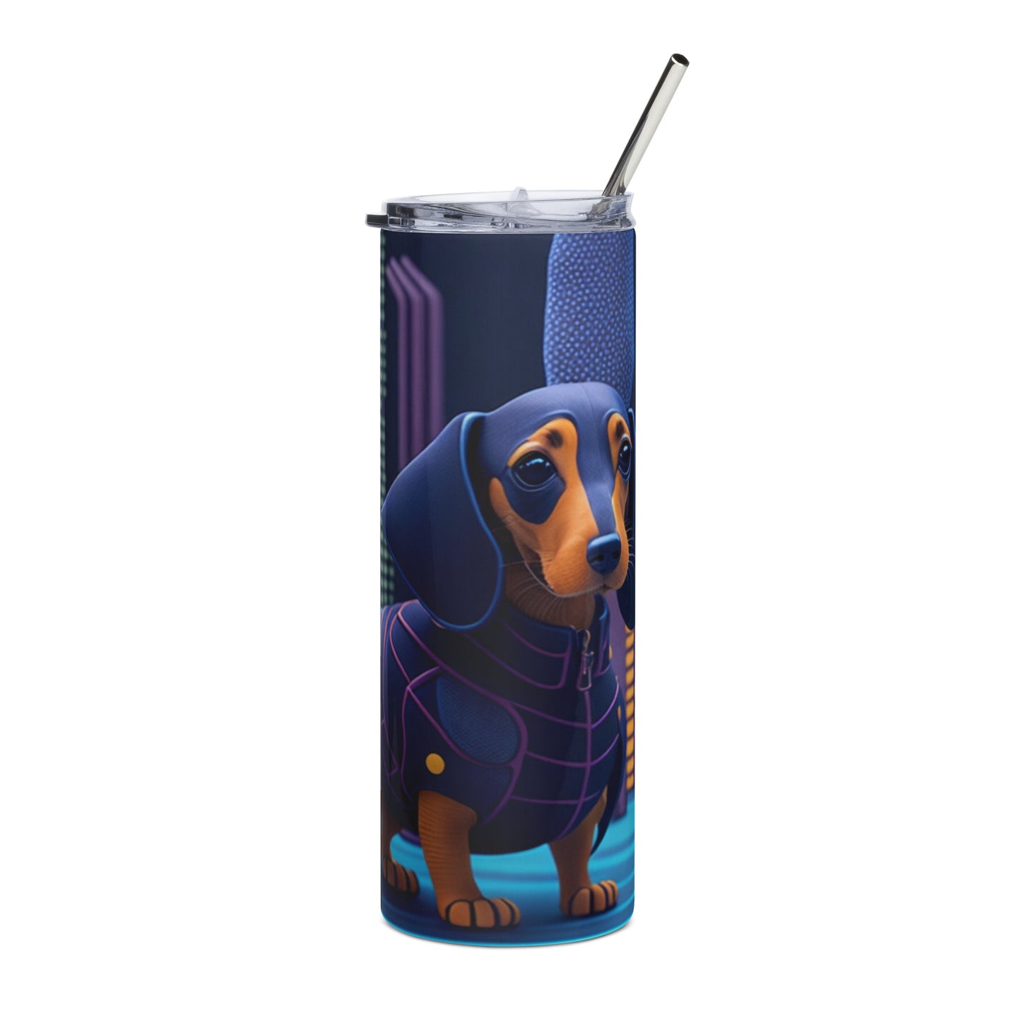 Dachshunds 1 Stainless steel tumbler