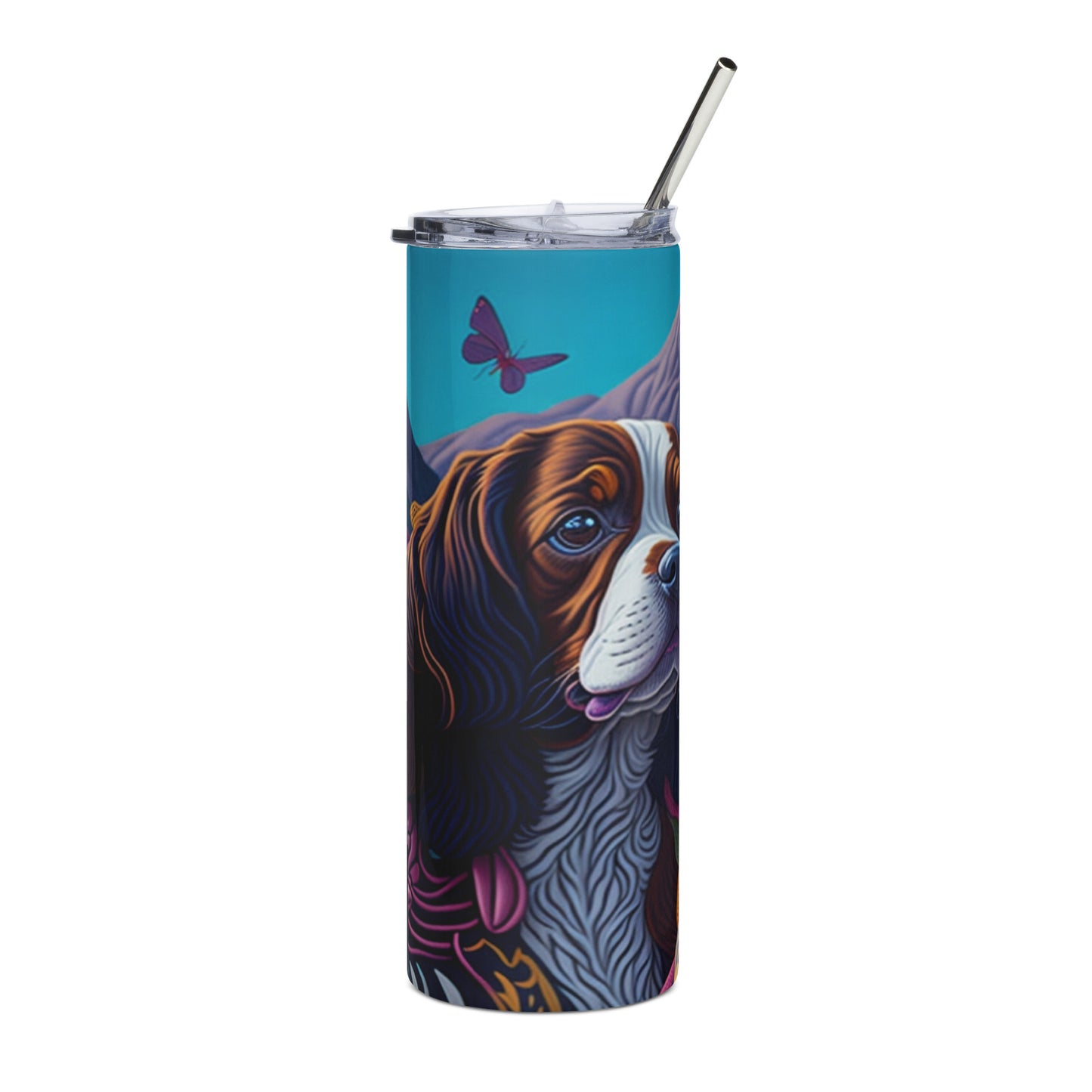 Cocker Spaniel 1 Stainless steel tumbler