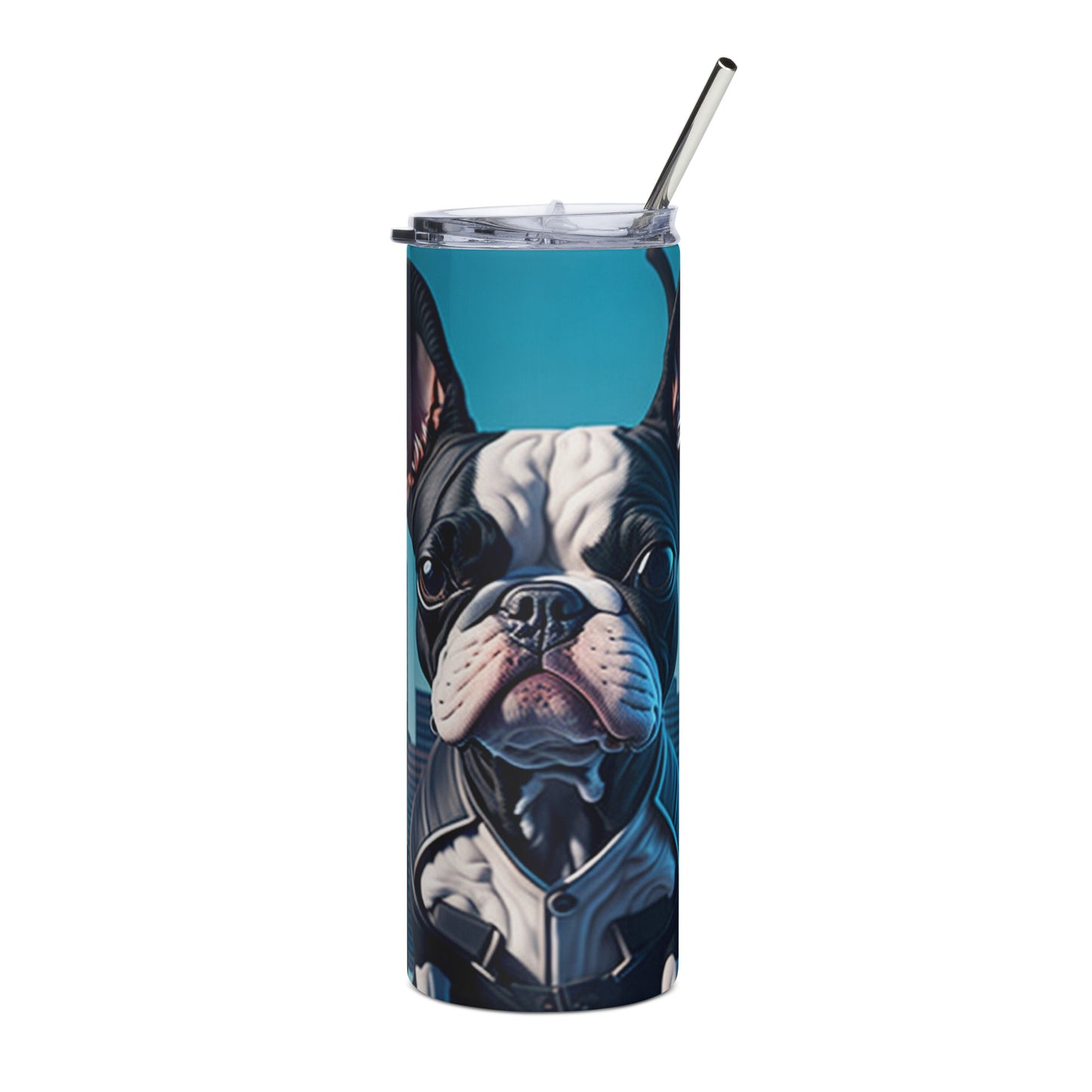 Boston Terriers 1 Stainless steel tumbler