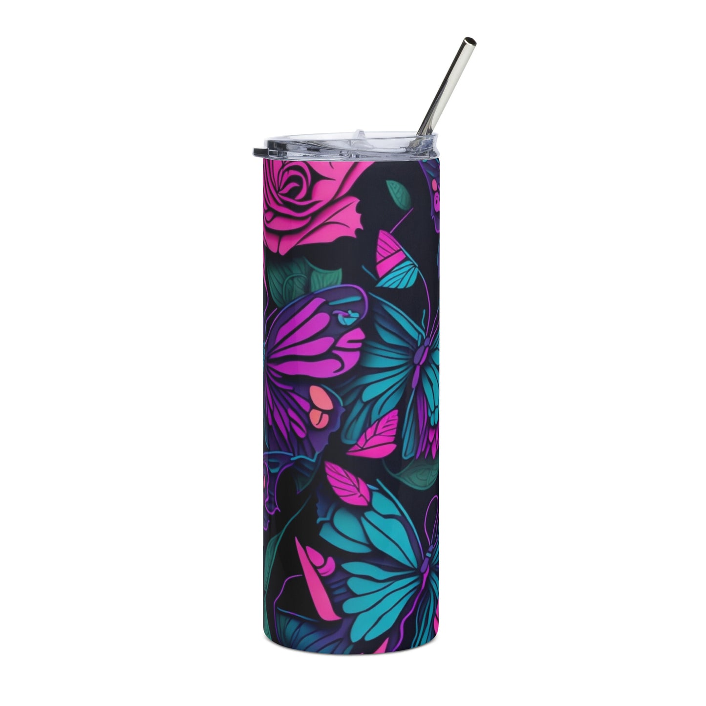 Butterflies 1 Stainless steel tumbler