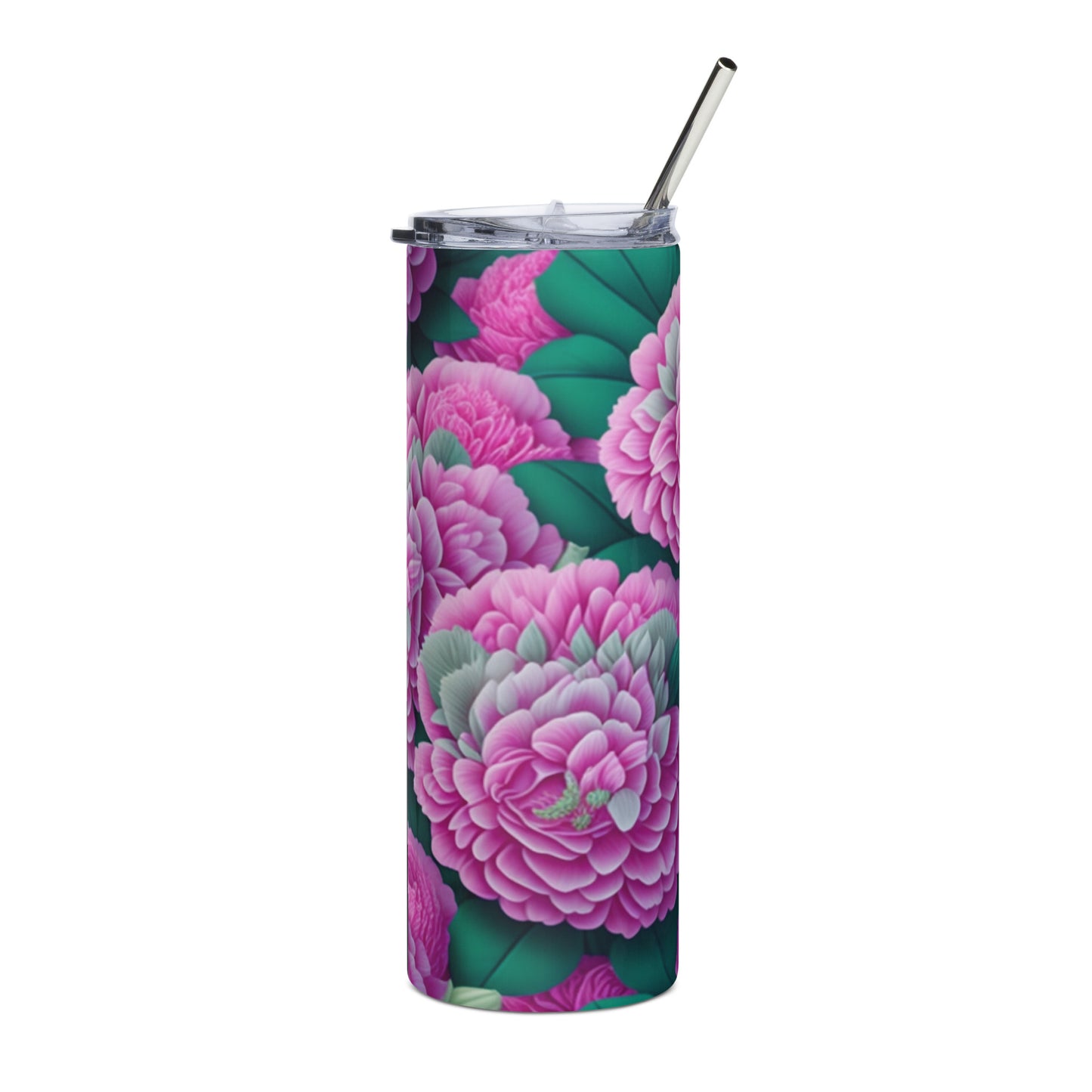 Carnations 1 Stainless steel tumbler