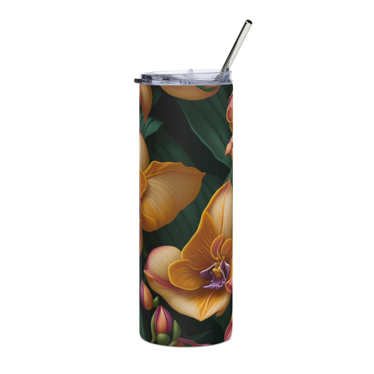 Orchid 1 Stainless steel tumbler