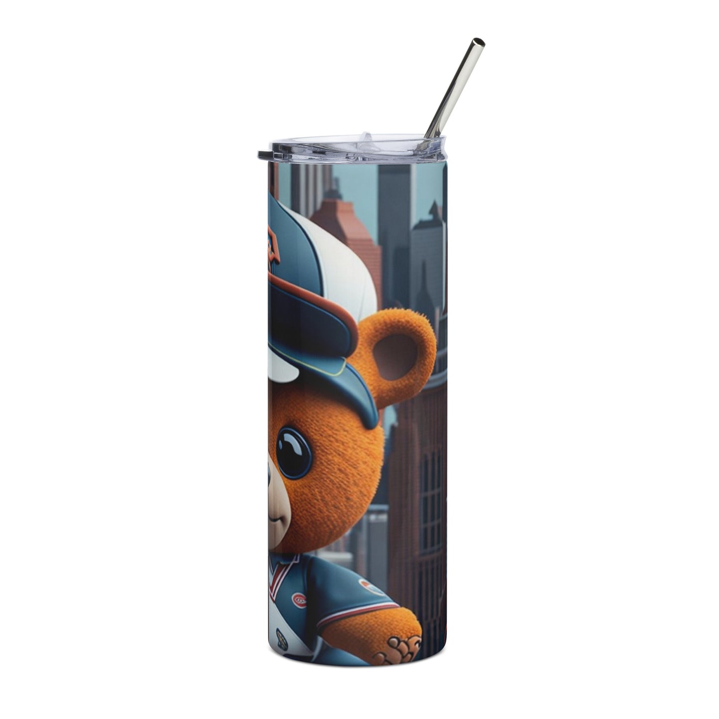 Teddy Bear 1 Stainless steel tumbler