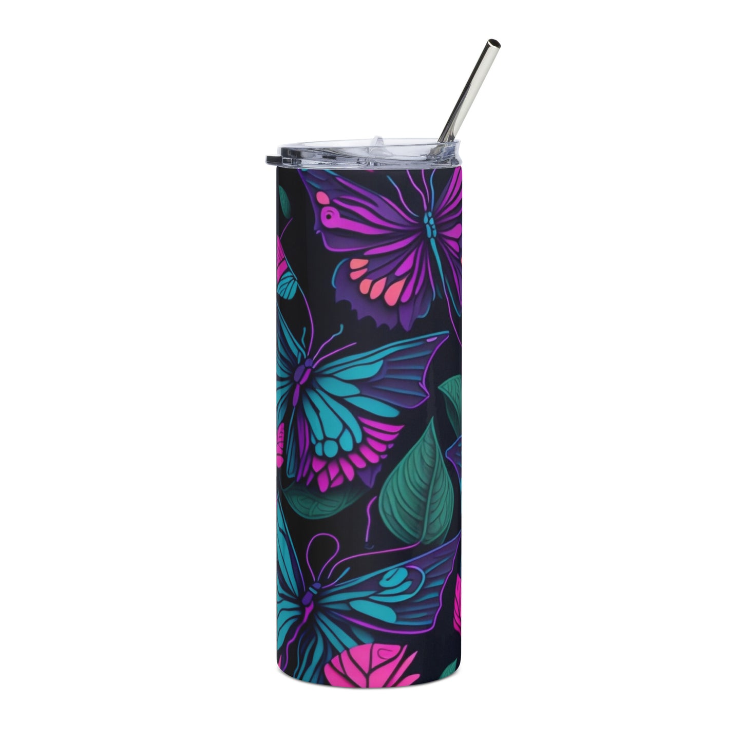 Butterflies 1 Stainless steel tumbler