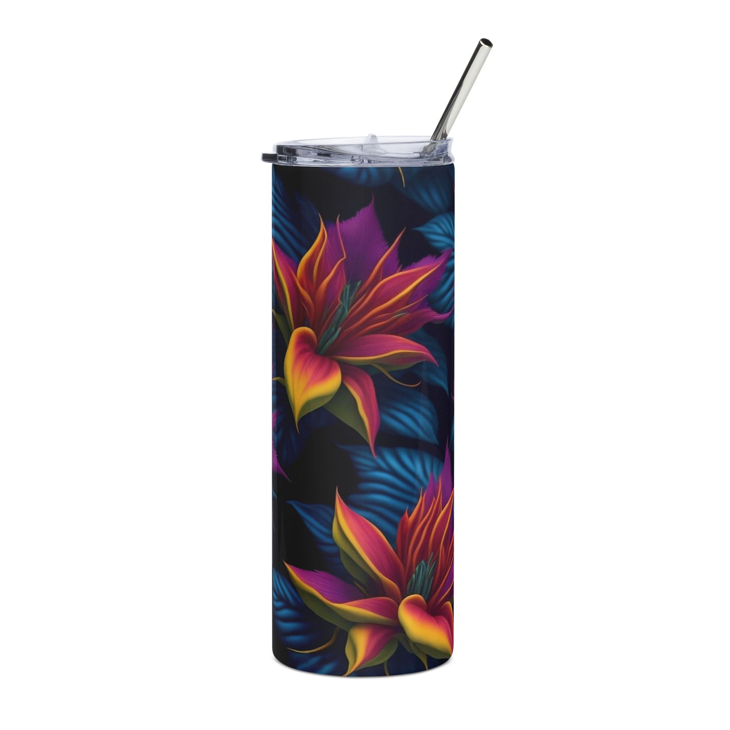 Fiery Bromeliad 2 Stainless steel tumbler