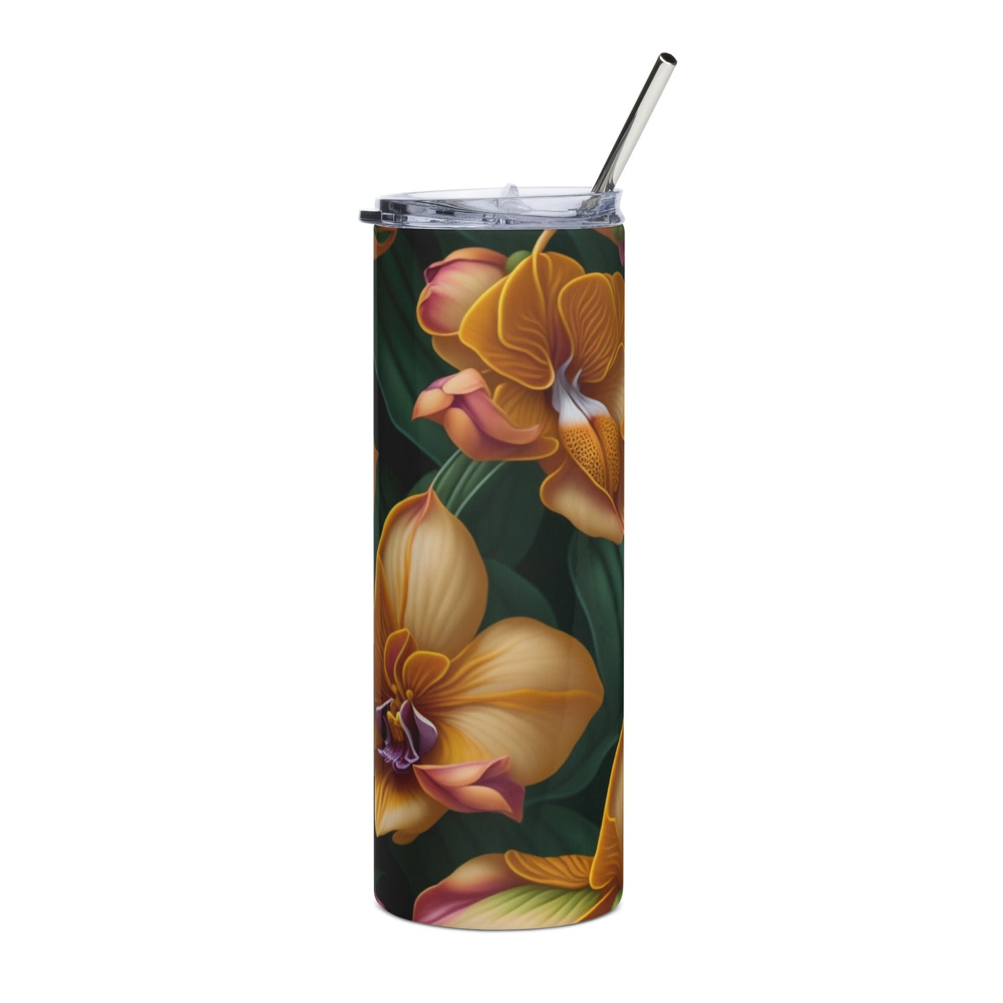 Orchid 1 Stainless steel tumbler