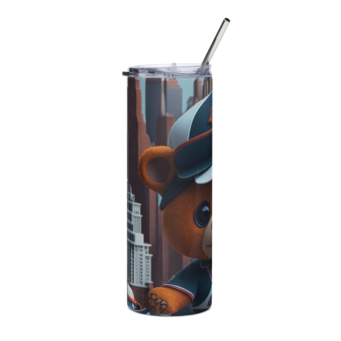 Teddy Bear 1 Stainless steel tumbler