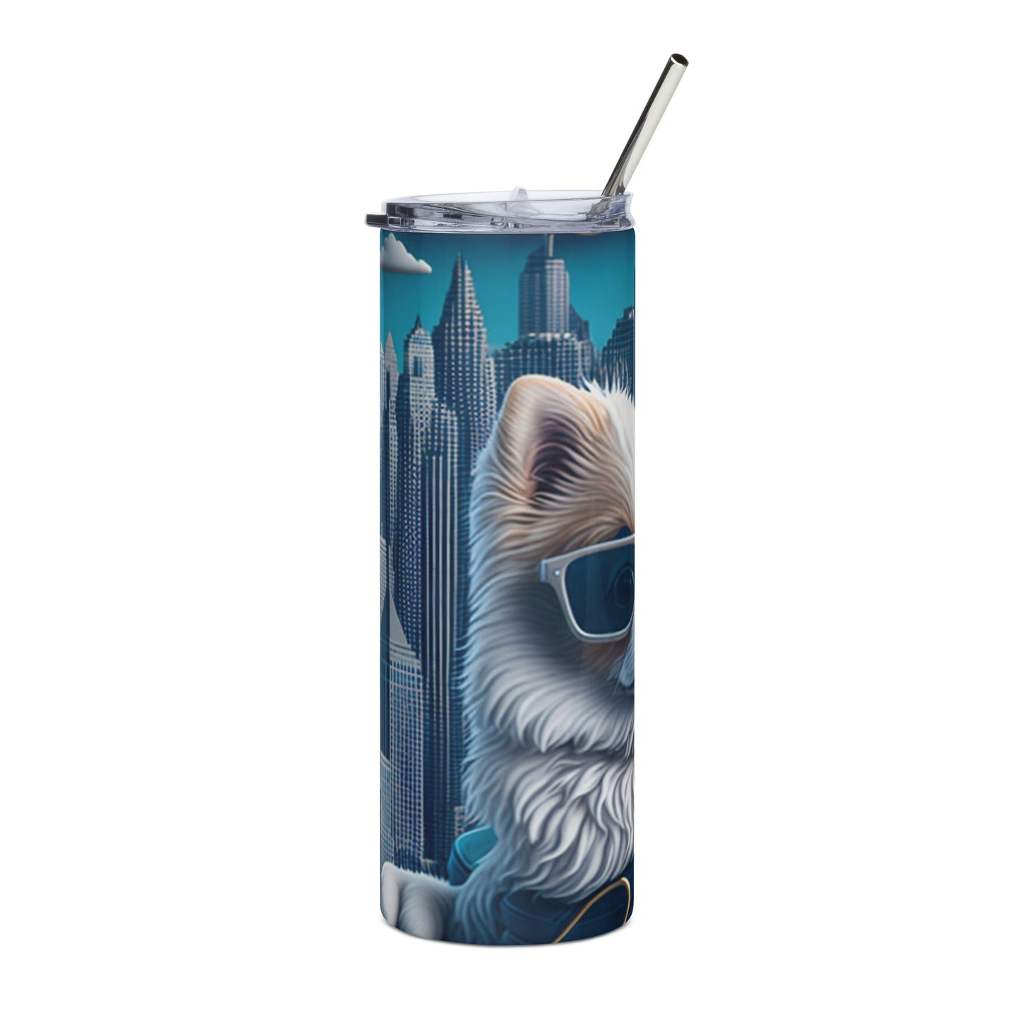 Pomeranians 1 Stainless steel tumbler