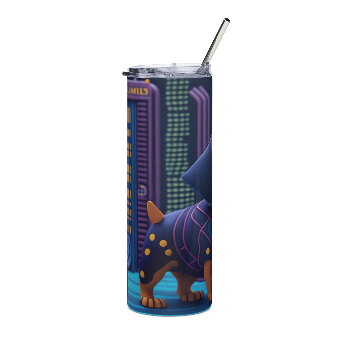 Dachshunds 1 Stainless steel tumbler