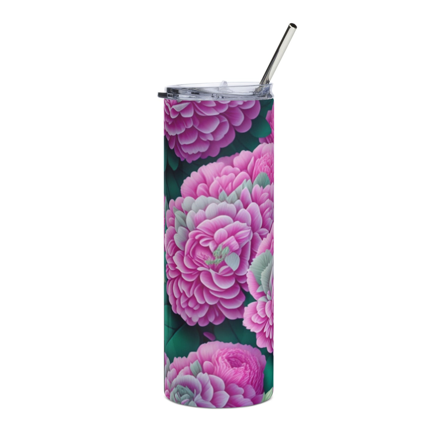 Carnations 1 Stainless steel tumbler