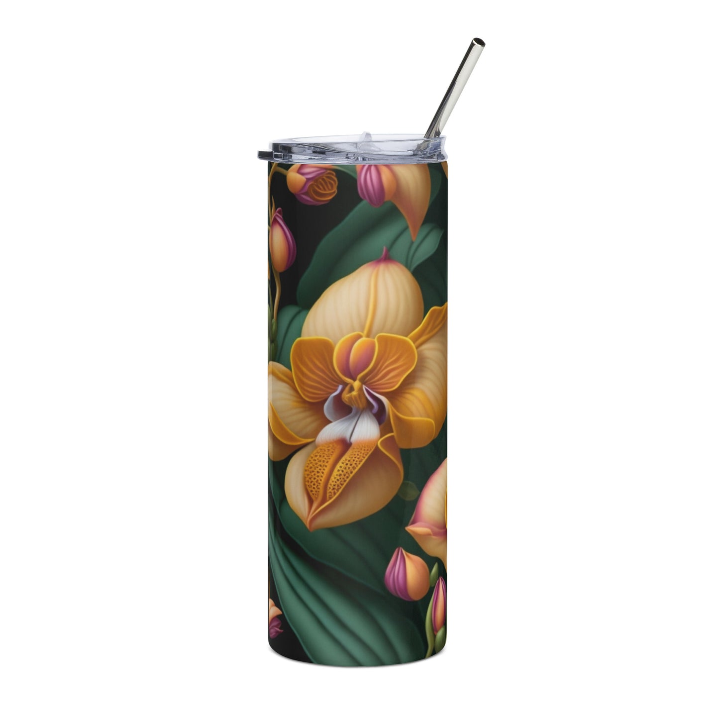 Orchid 1 Stainless steel tumbler