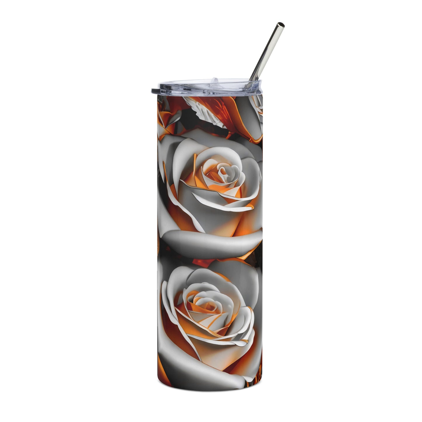 Rose 3 Stainless steel tumbler