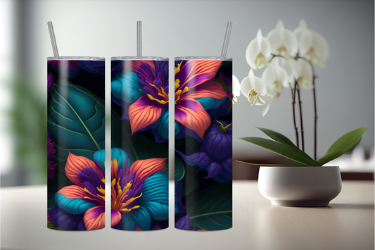 Tropical 2 Stainless steel tumbler